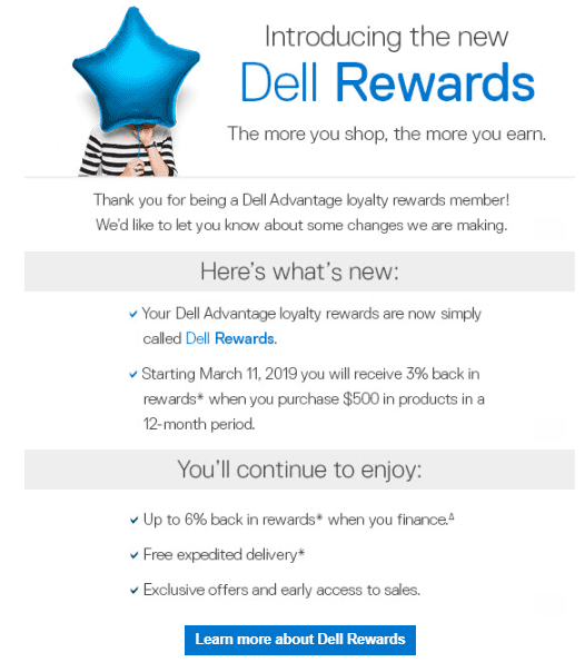 Changes To Dell Rewards Program - Doctor Of Credit