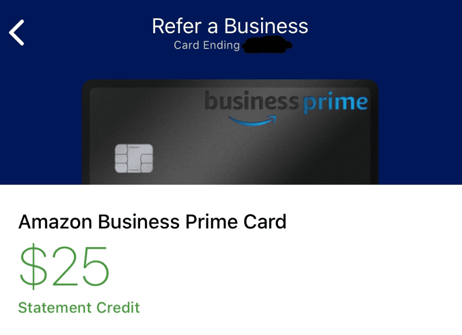 Business Prime American Express Card