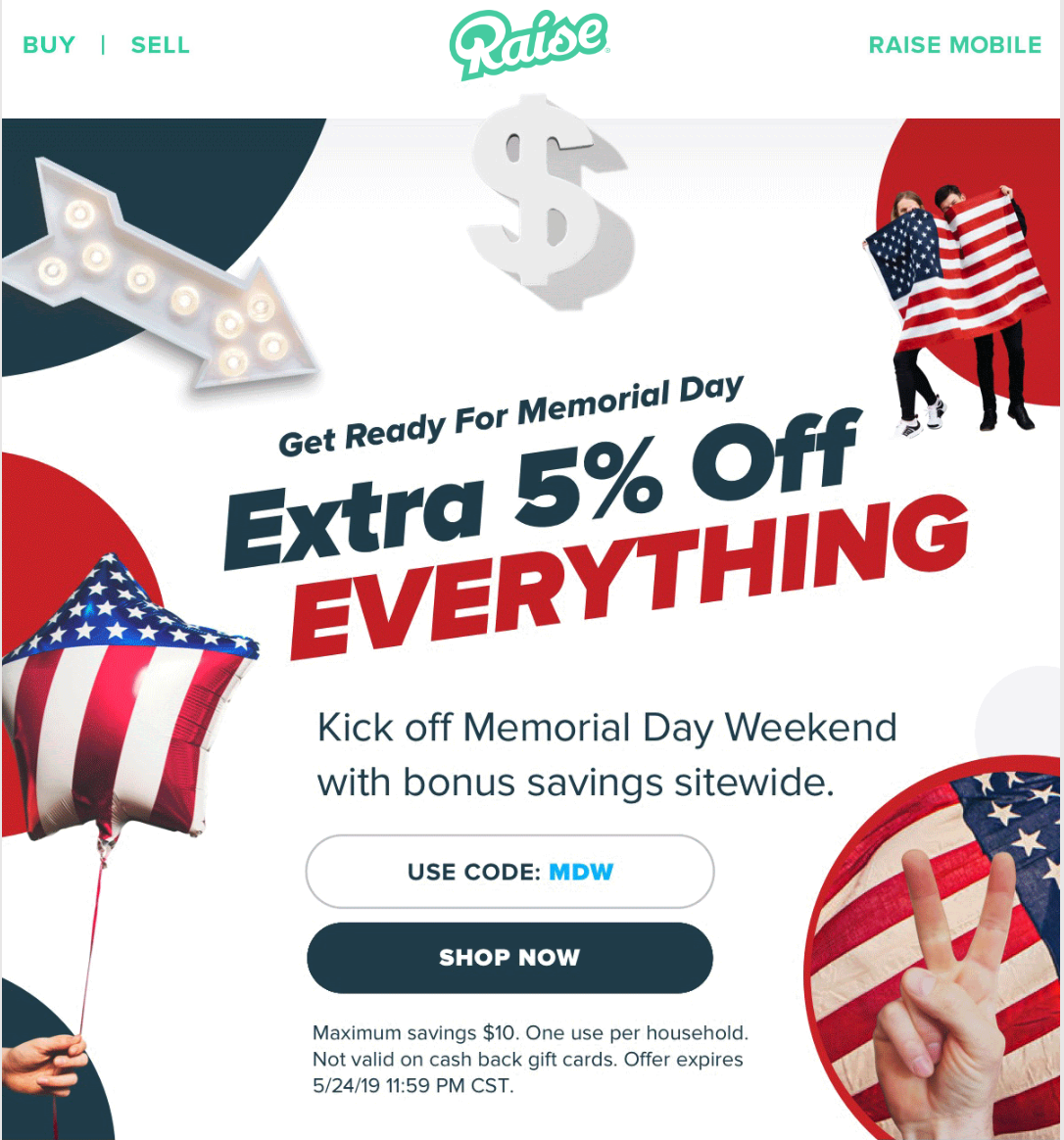 nike memorial day promo code