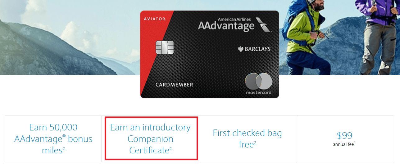 Barclays Aviator Card Now Comes With A Companion Certificate Doctor Of Credit