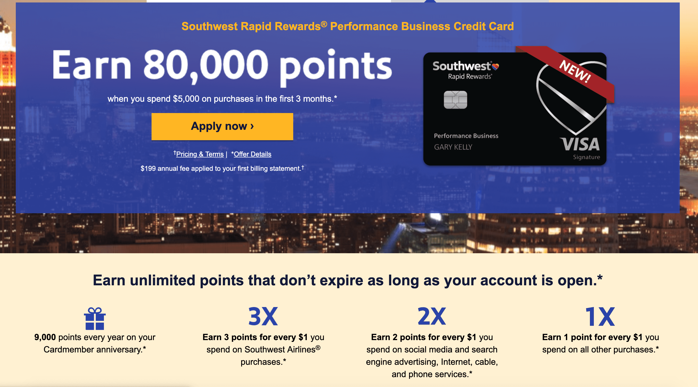 New Card Review Chase Southwest Performance Business Card With