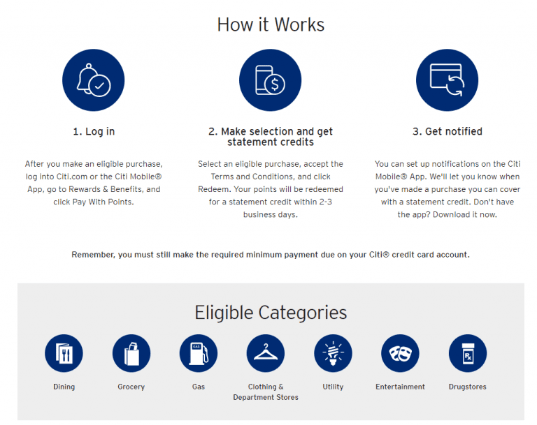 Citi Launches 'Pay With Points' Ability To Redeem Points At Checkout