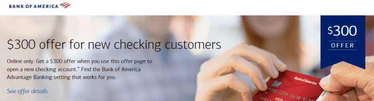 [Expired] Bank of America $300 Checking Bonus - Publicly Available ...