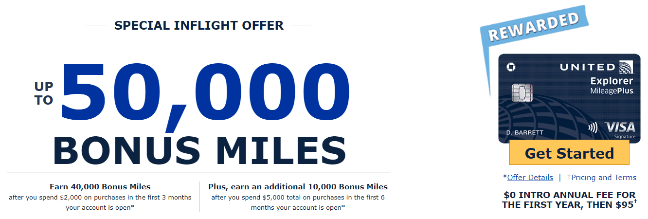 Chase United MileagePlus Explorer – 10,10 Miles Publicly Chase United MileagePlus Explorer – 10,10 Miles Publicly