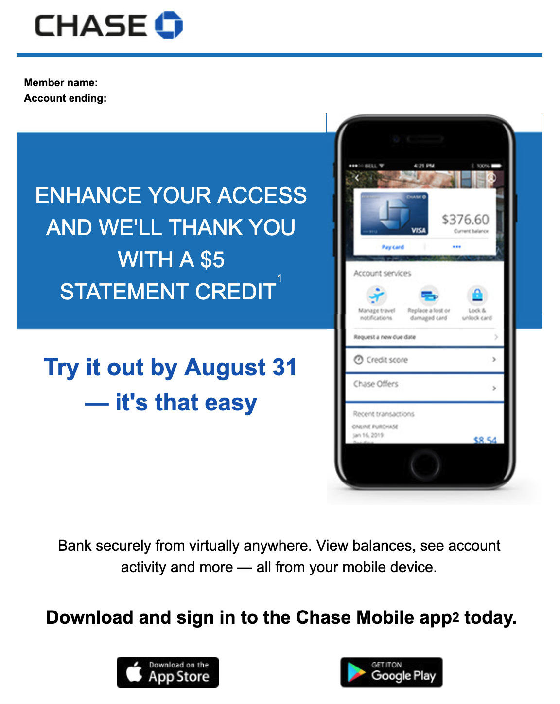 download chase bank app