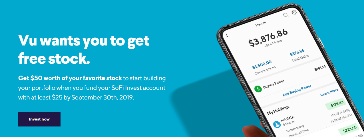 SoFi Invest 50 Bonus When You Invest 100+ Doctor Of Credit