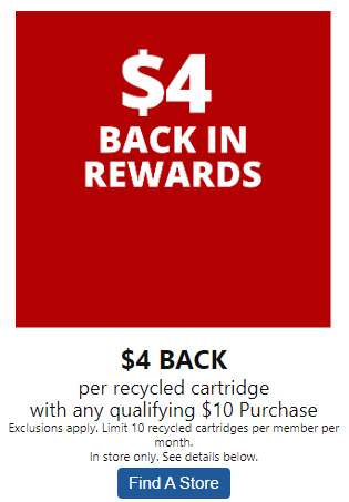 Expired] Office Max/Depot: $4 Back In Rewards Recycle With Any $10+ Purchase - Doctor Of Credit