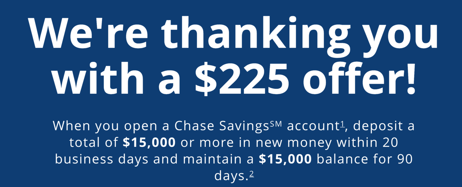 Chase Premier Checking 300 Bonus; Chase Savings 225 Bonus Doctor Of