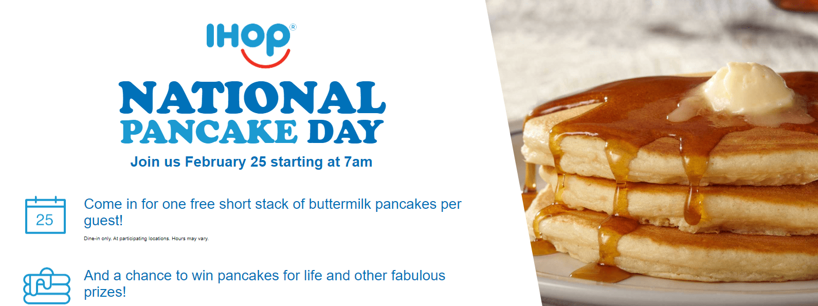 [Expired] IHOP Free Short Stack Of Buttermilk Pancakes Doctor Of Credit