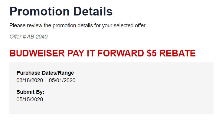 expired-budweiser-pay-it-forward-get-5-rebate-on-carry-out