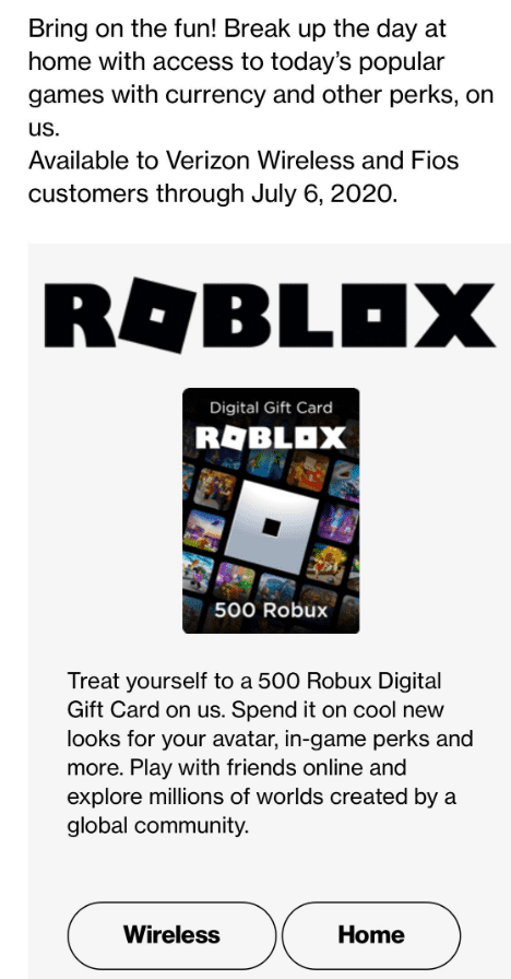 Robux Gift Cards