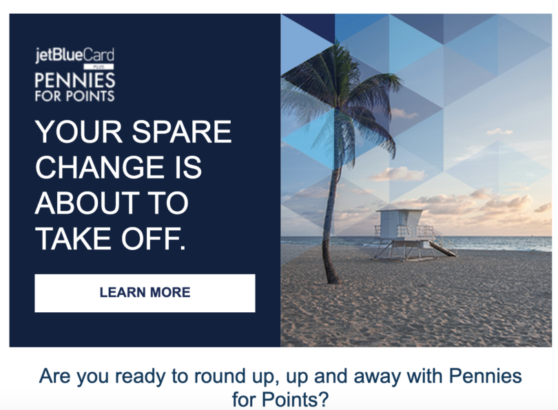 Barclays JetBlue Card Launches 'Pennies For Points' Program (Buy Points
