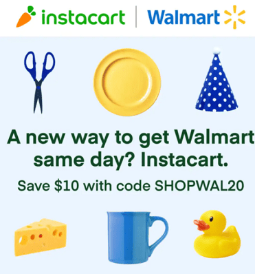 Walmart Promo Code - $20 Off