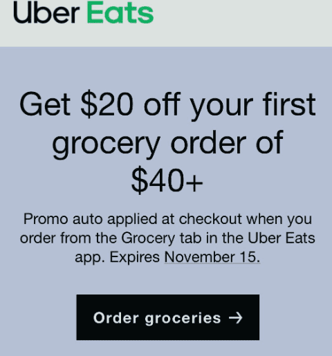 Uber eats promo code september 2020 discount