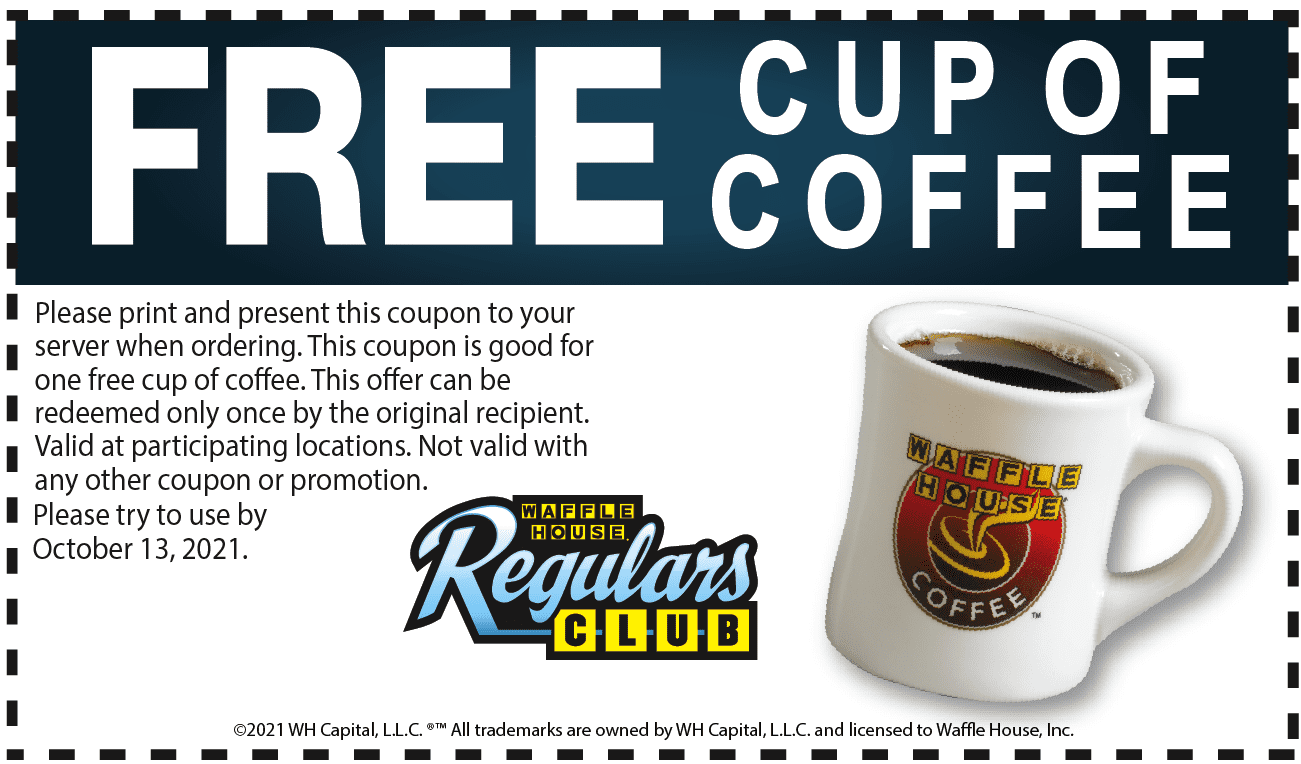 Expired] Waffle House: Free Cup Of Coffee - Doctor Of Credit