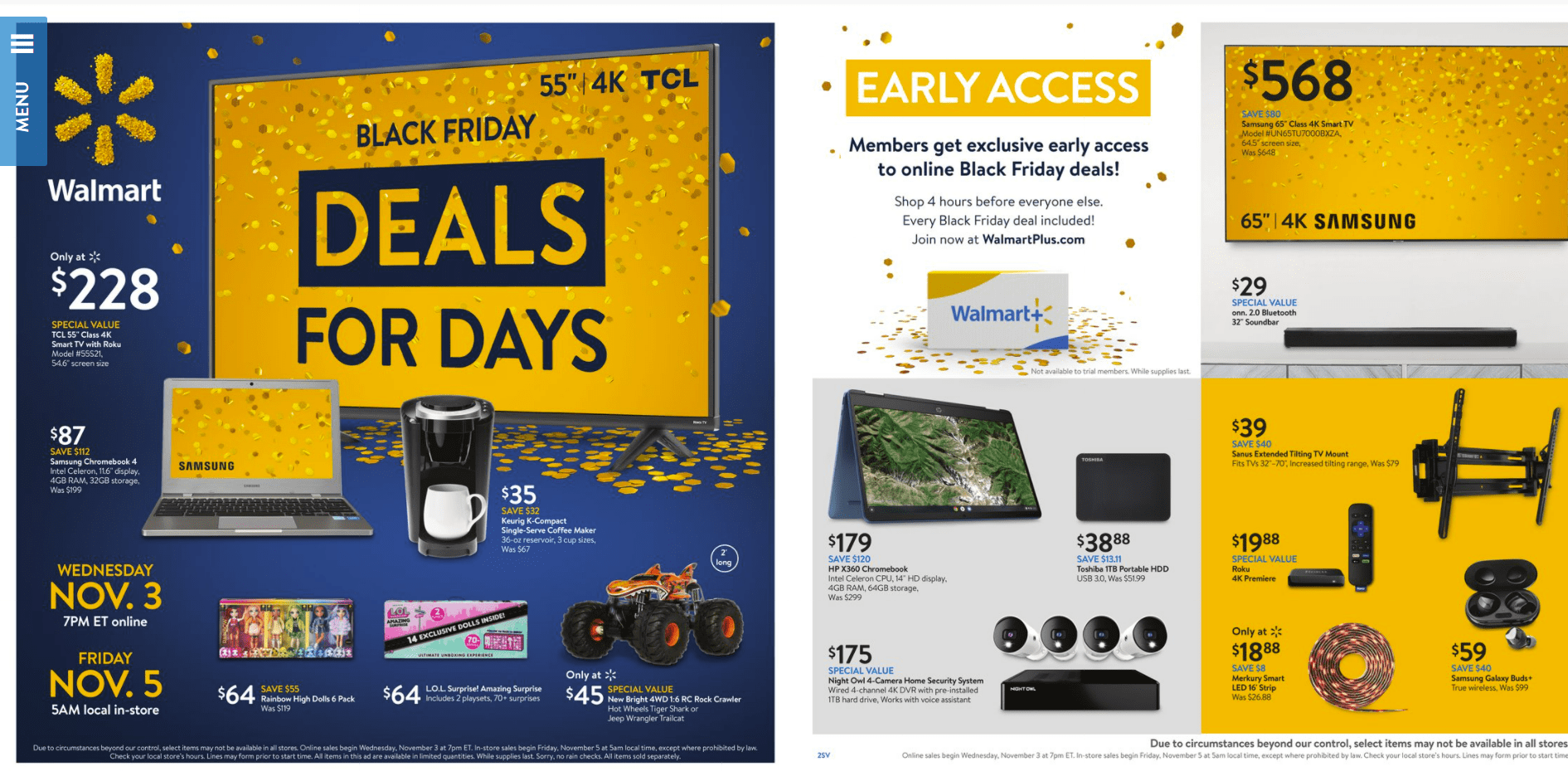 Walmart Black Friday 2022: 35 best extended deals and gifts