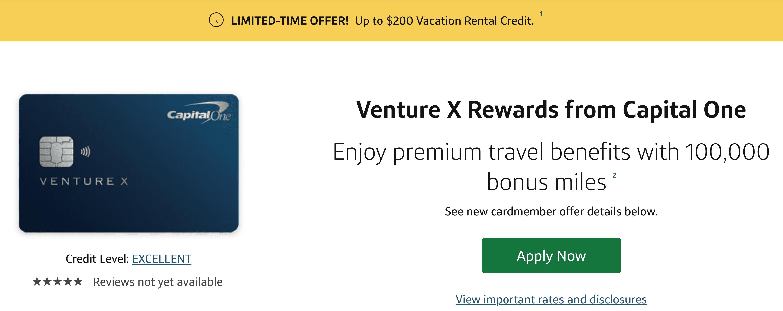 Venture Rewards Travel Card — Apply Today