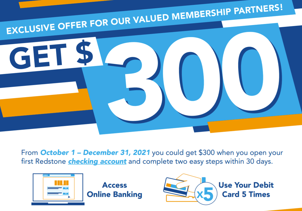 [Expired] [TN, AL only] Redstone Federal Credit Union 300 Checking