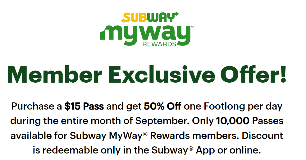 Best Subway Coupon Codes for November 2023, BOGO Subs!!