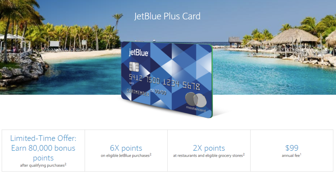 Barclays jetBlue Plus Card 80,000 Point Bonus Doctor Of Credit