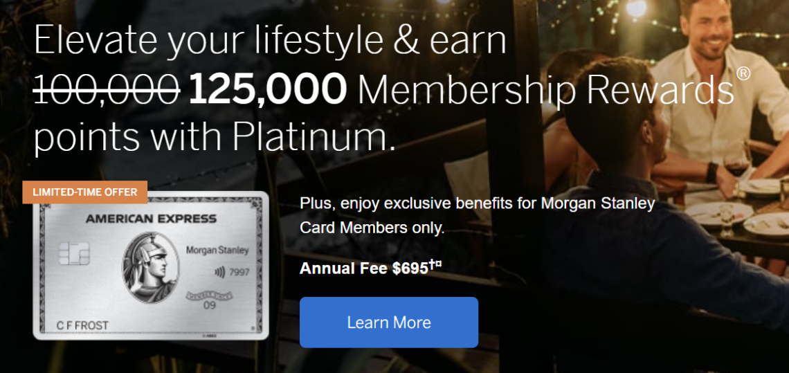 Morgan Stanley Amex Offer