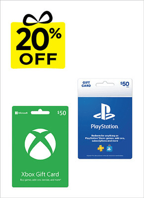 Expired] : 20% Off Select Third Party Giftcards (Starting