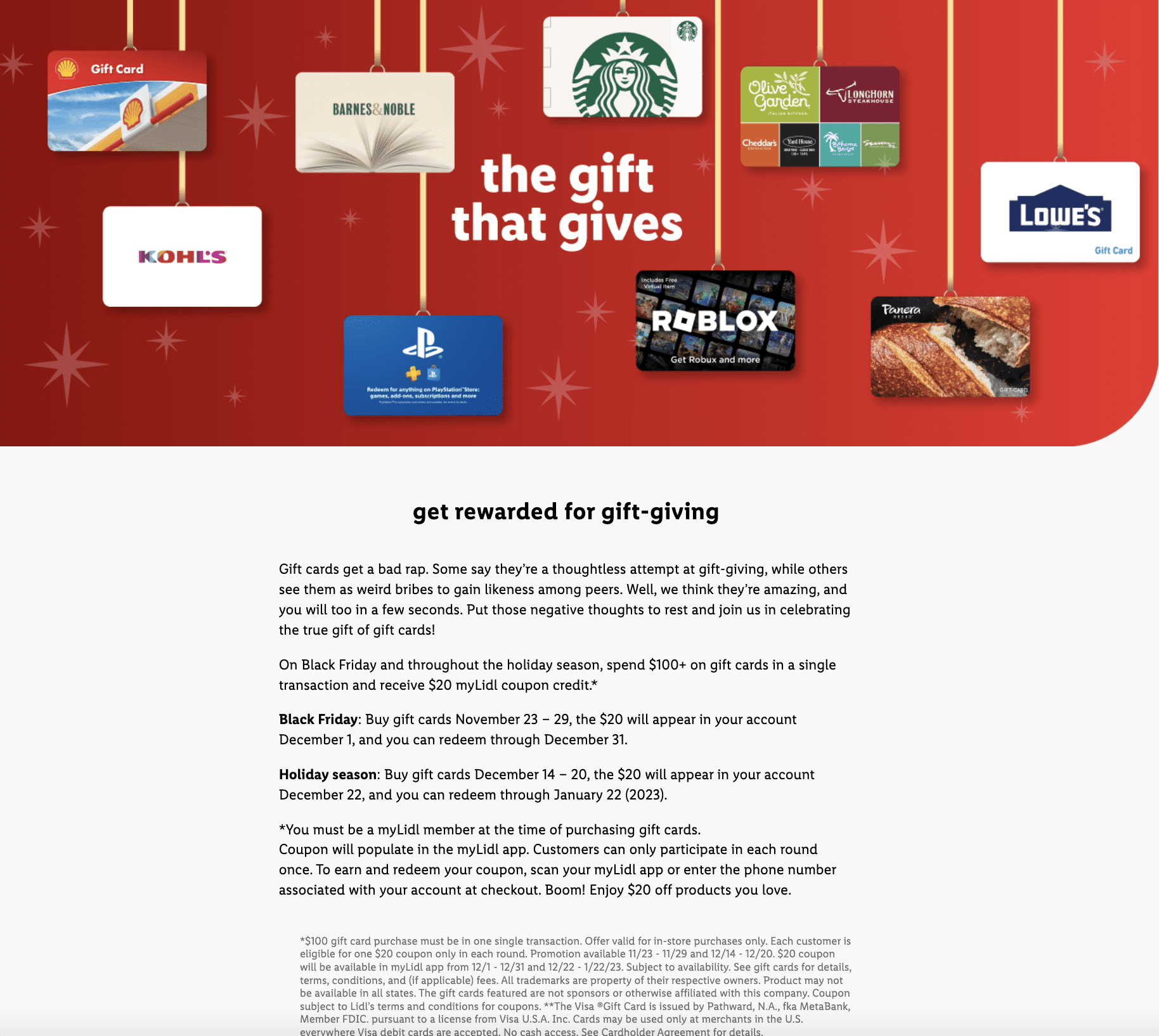 Visa $100 Gift Card, Gift Cards