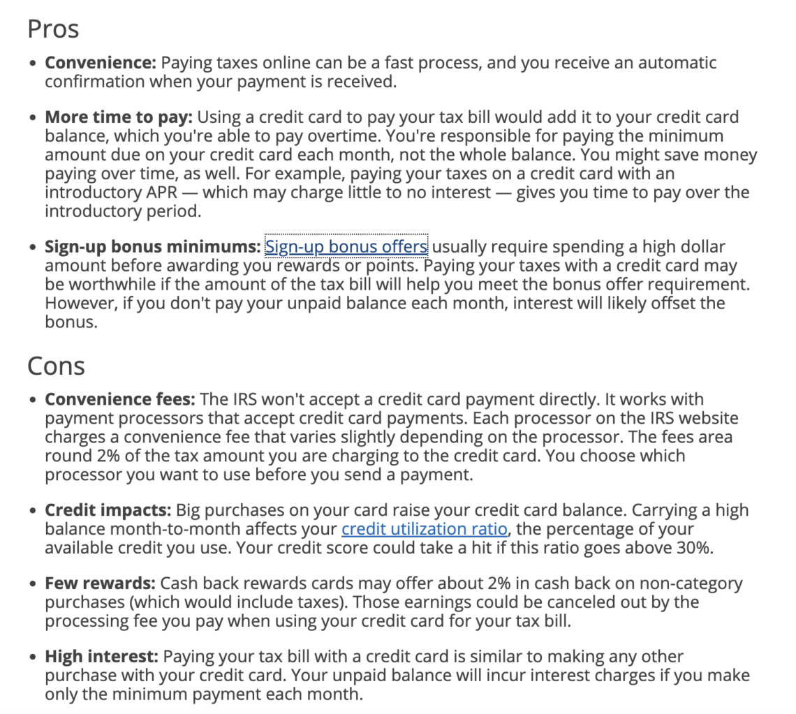 (Update) Chase & Amex Promote Paying Taxes With A Credit Card Doctor