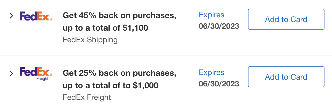 Expired] AmEx Offers Cards): Save Up To On FedEx Services (Up To $1,100 Savings) - Doctor Of Credit