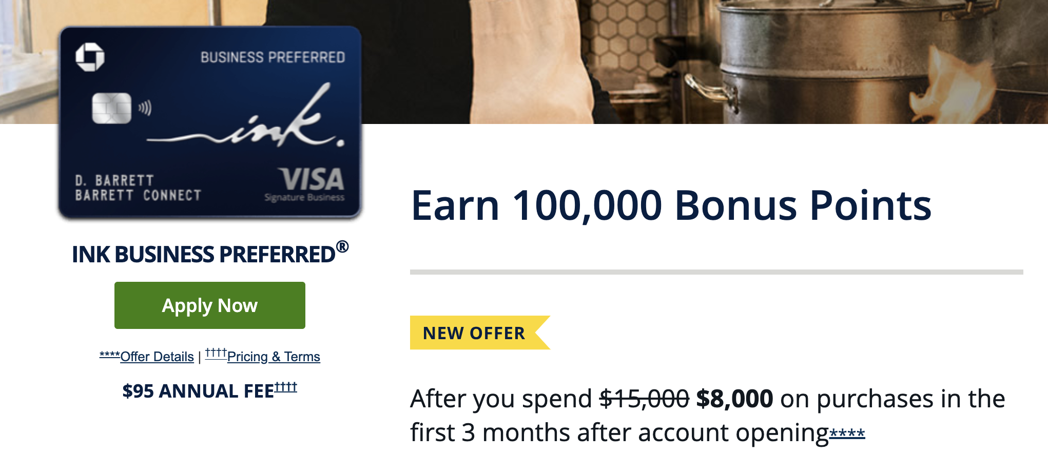 [Referral Offer] Chase Ink Preferred 100,000 Points Offer With Lower ...
