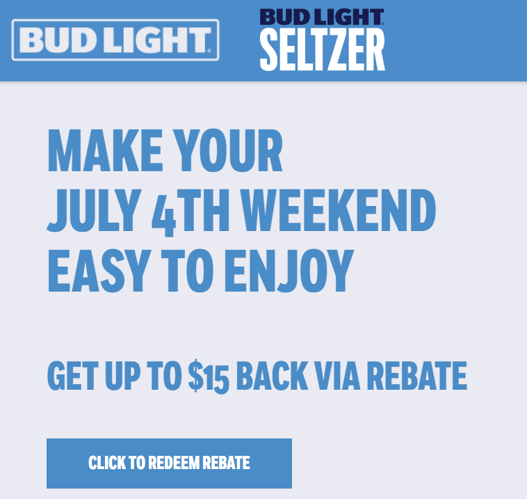 Natural Light Beer Rebate Offer Number