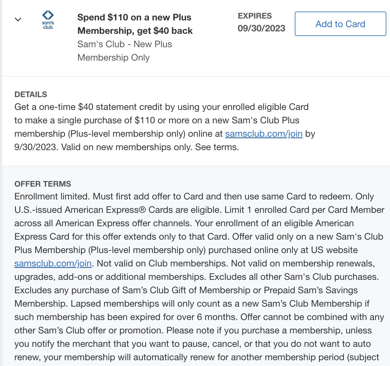 Benefits and Rewards of the Sam's Club Credit Card