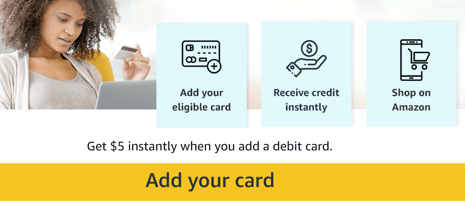 how to add a credit card to amazon video