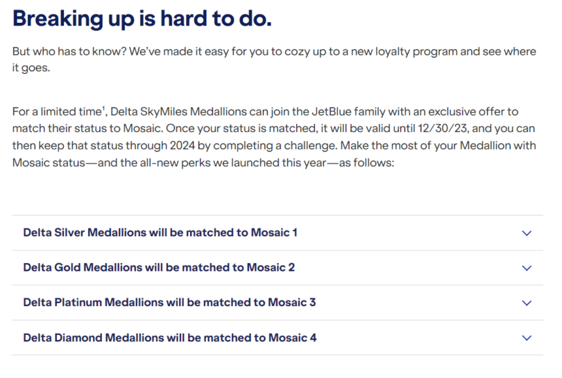 JetBlue Status Match Offer For Delta Elites Doctor Of Credit