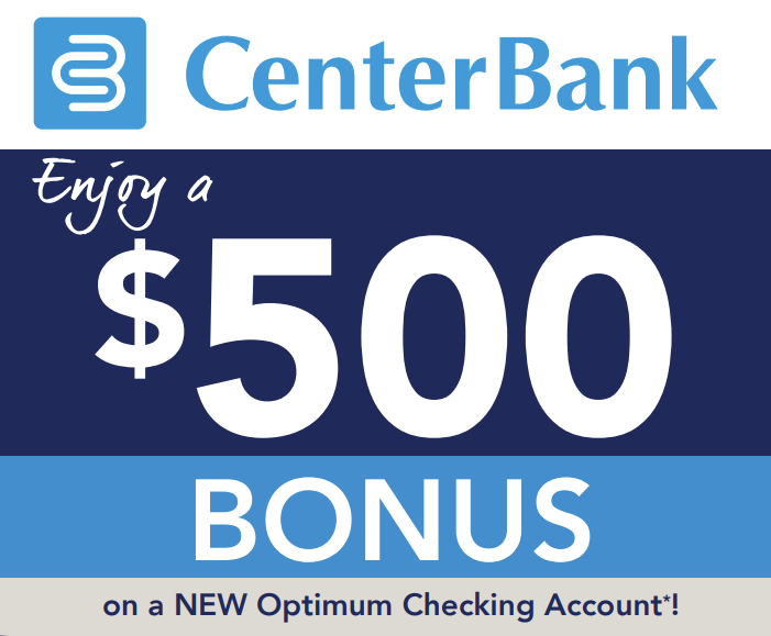 [Expired] [OH] CenterBank 500 Checking Bonus Doctor Of Credit