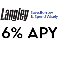 Langley Federal Credit Union: 6% APY 9-Month CD (New Members)