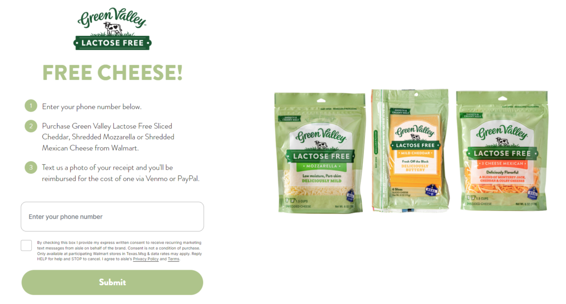 Walmart: Free Green Valley Lactose Free Cheese Free After Rebate - Green Valley Lactose Free Cottage Cheese