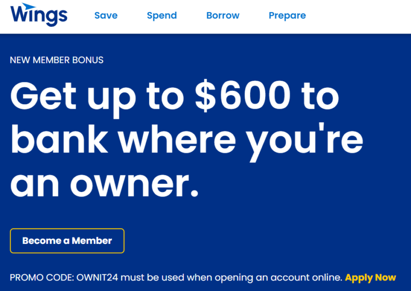 Wings Credit Union 400 Checking Bonus, 200 Savings Bonus Doctor Of
