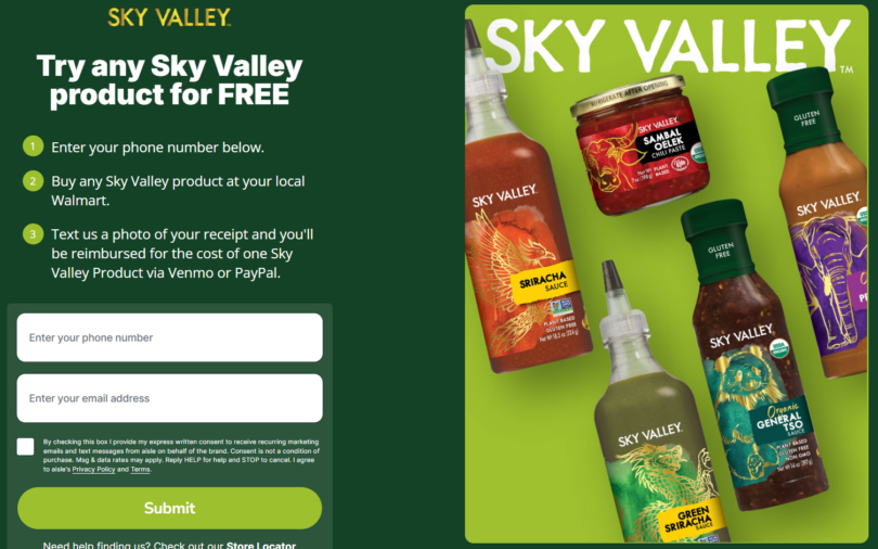 Walmart: Free Sky Valley Product After Rebate - Doctor Of Credit