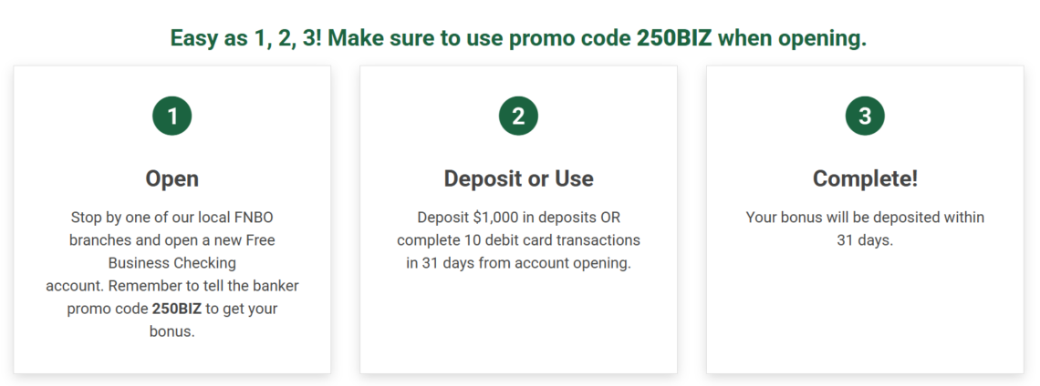[IL, NE, KS, TX, CO] FNBO Bank $250 Business Checking Bonus - Doctor Of ...